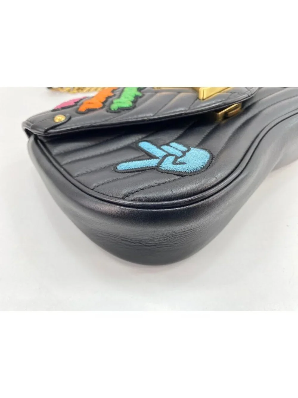 Louis Vuitton Shoulder Bag New Wave Patches Collection